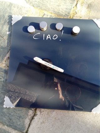 Lavagna magnetica nera