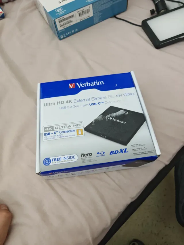 Verbatim Ultra HD 4K External Slimline Blu-ray Wri