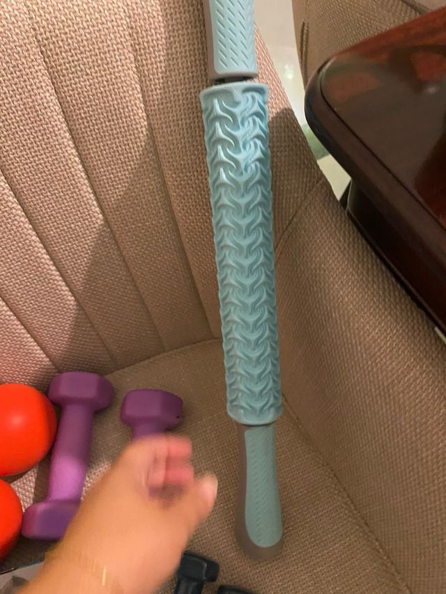 Kit Gimnasio: Mancuernas, Rodillo y Pelotas