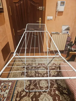 Tendedero plegable blanco