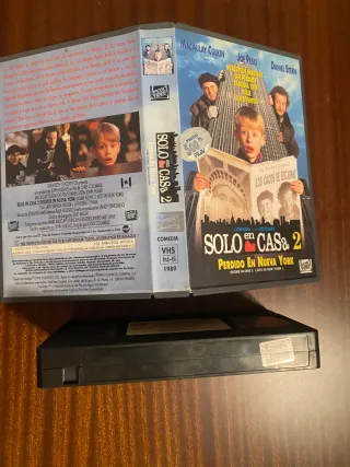 2 Películas VHS: Solo en Casa y Solo en Casa 2