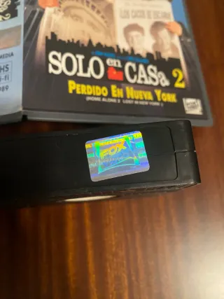 2 Películas VHS: Solo en Casa y Solo en Casa 2