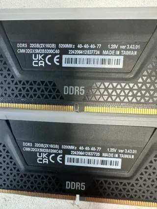 Corsair Vengeance RGB DDR5 5200MHz 32GB 837724
