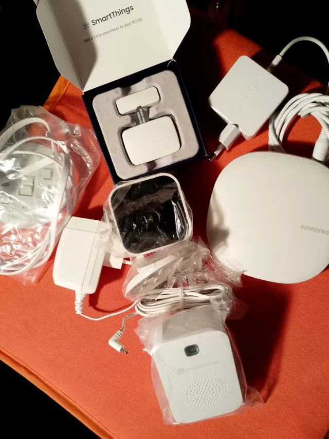 Samsung SmartThings Hub y Sensores