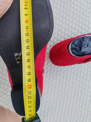 Botines Rojos con Tacón