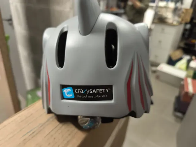 Casco Bici Infantil Crazysafety Tiburón
