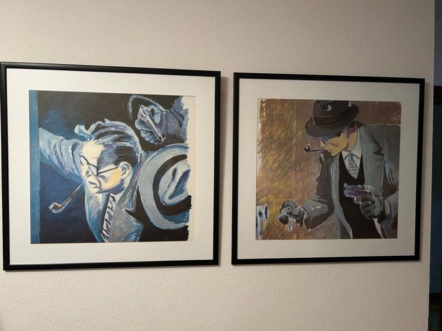 Láminas decorativas estilo noir