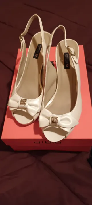 Tacones Diba Blancos Novia