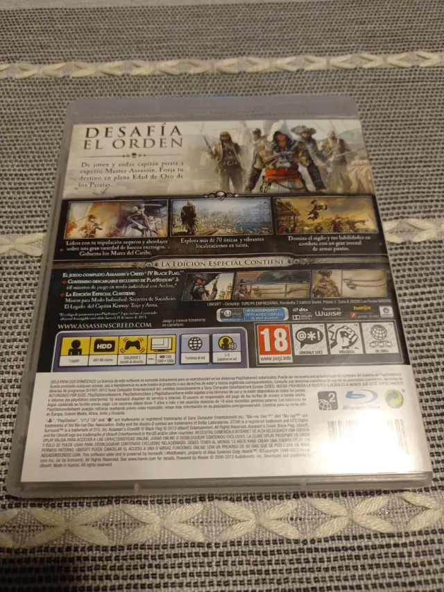 Assassins Creed IV Black Flag PS3 Edición Exclusiv