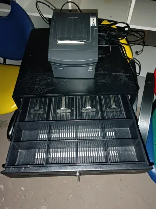 Impresora Bixolon y Cajón Samsung Negro