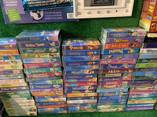 VHS Disney,totalmente original nuevas y seminuevas
