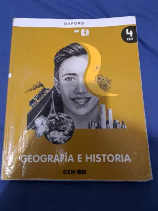 Geografía e Historia 4º ESO. Libro del estudian...