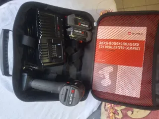Atornilladora Wurth ABS 12V con 2 baterias de 3,ah