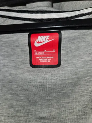 Sudadera Nike con cremallera y capucha XL Niña 