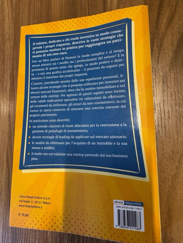 Libro da zero a 100000 euro.