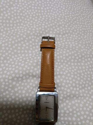 Reloj de pulsera Relojeria marrón y plateado