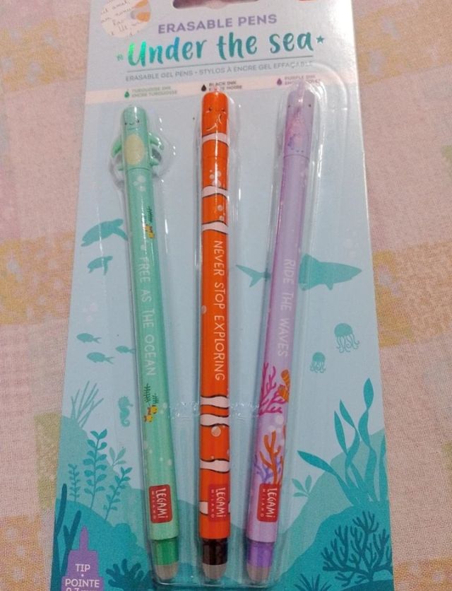 Legami eresable pen Under the Sea and Astronaut