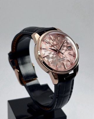 Seiko Mod Presage Rose Gold Diamond