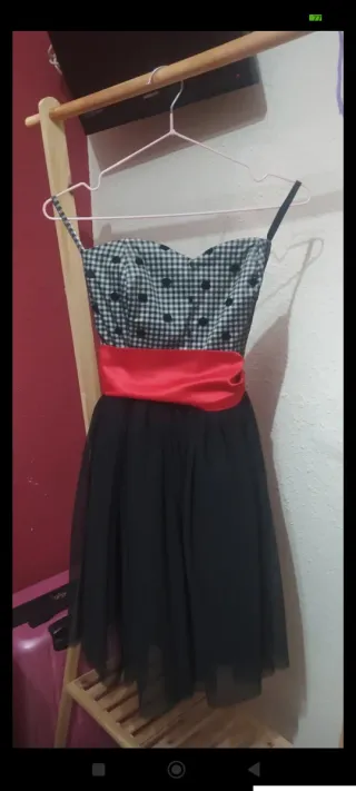 Vestido palabra de honor