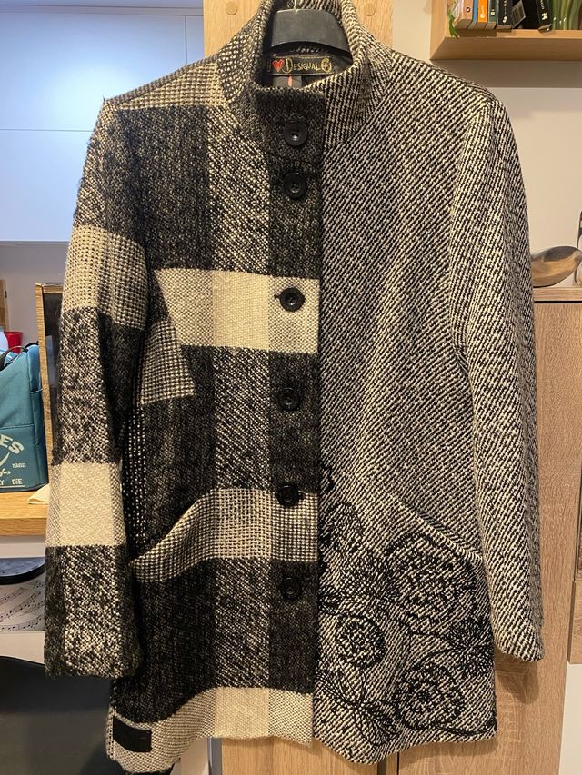 Abrigo Desigual patchwork