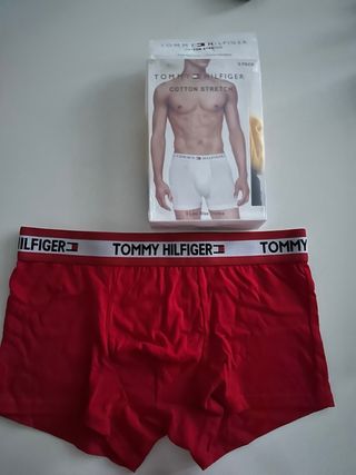 Calzoncillos Tommy Hilfiger L (Rojo)