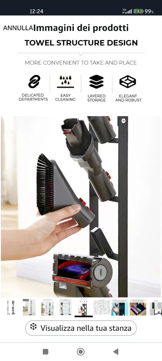 Base verticale per Dyson