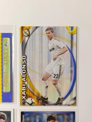 Lote 4 Cromos Xabi Alonso Mundicromo