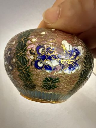 Antico Vaso Cloisonné Plique à Jours