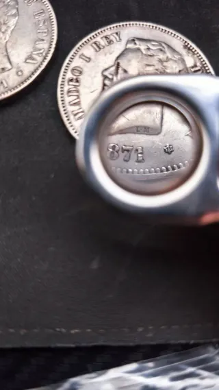 11 Monedas 5 Pesetas Plata Amadeo I (1871)