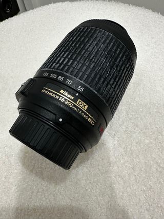 Cámara Nikon D3100 Negra con dos objetivos