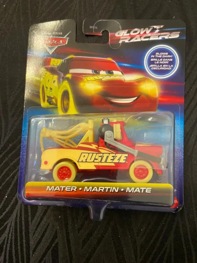 Cars Mater Martin Mate Glow Racers Juguete
