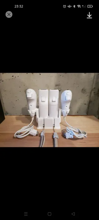 Sólo Base  para mandos Wii