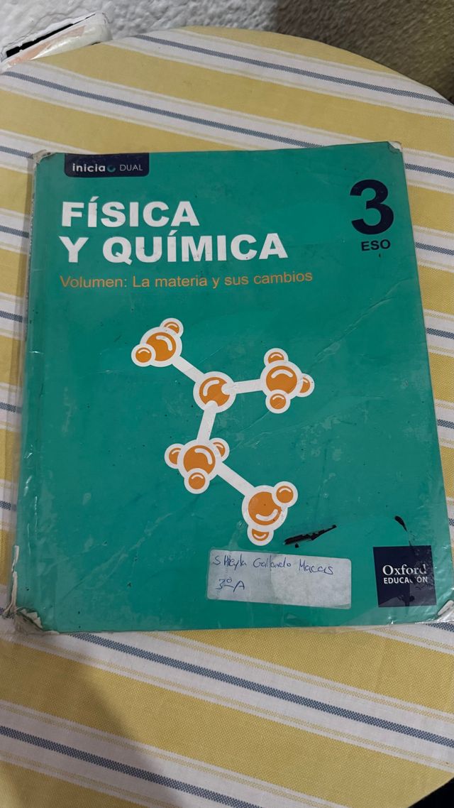Libro física y química 3ºESO VOL1