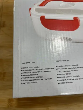 Lancheira Elétrica Anilar Portátil