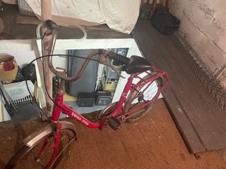 Bicicletas Clásicas Rabasa Derbi Roja y Naranja