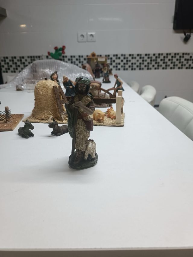 Belén Campesinos Figura Decorativa