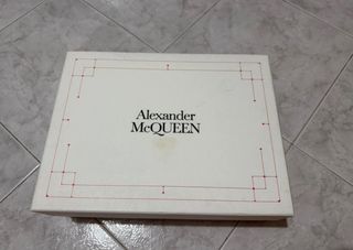 Alexander McQueen Sneakers Bianche Nere