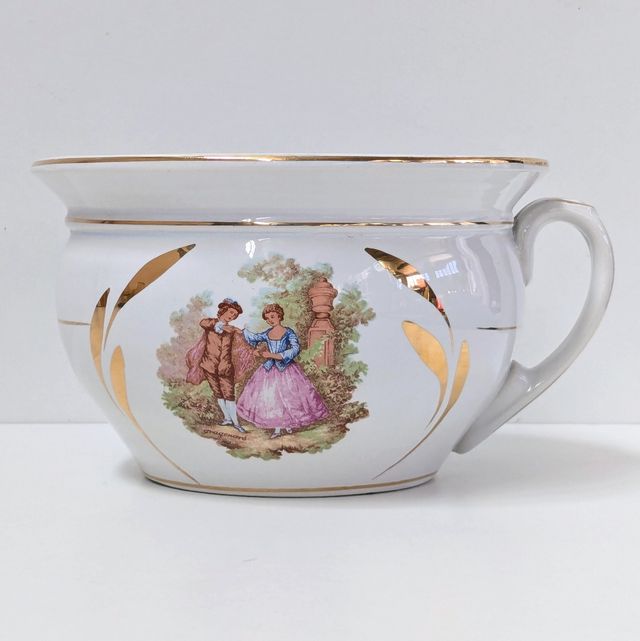 Orinal antiguo porcelana La Cartuja de Sevilla