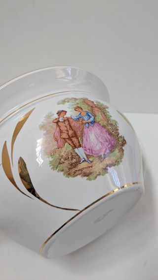 Orinal antiguo porcelana La Cartuja de Sevilla