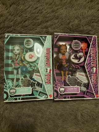 Monster High Lagoona + Clawdeen Creeproduction