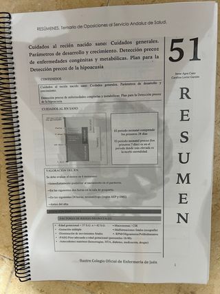 Libros de oposición de Enfermería SAS (3 tomos)