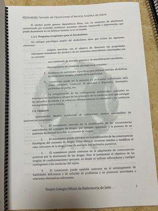 Libros de oposición de Enfermería SAS (3 tomos)