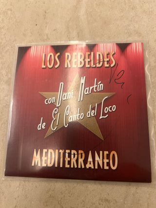 CD Dani Martín Mediterráneo Firmado