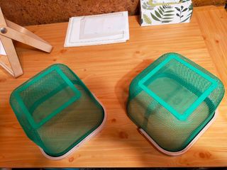 Dúo Preciosas Cestas Verdes RISATORP NUEVAS