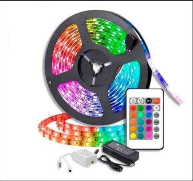 Cinta Tira LED 5m RGB Control Remoto