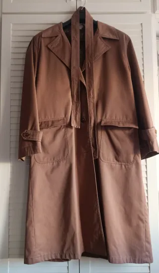 Gabardina Marrón Talla 46