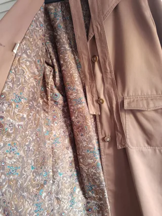 Gabardina Marrón Talla 46