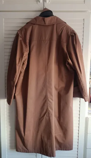 Gabardina Marrón Talla 46
