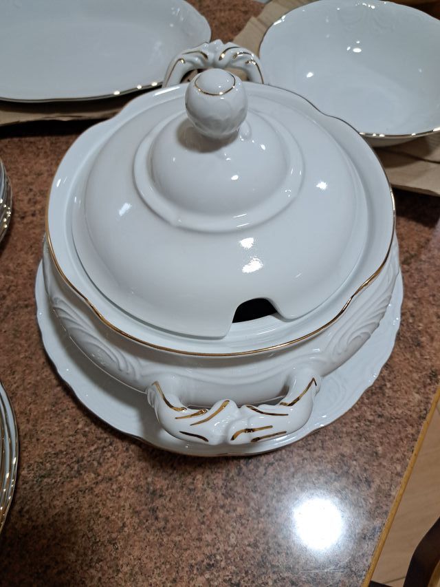 Vajilla Porcelana Alhambra 43 Piezas