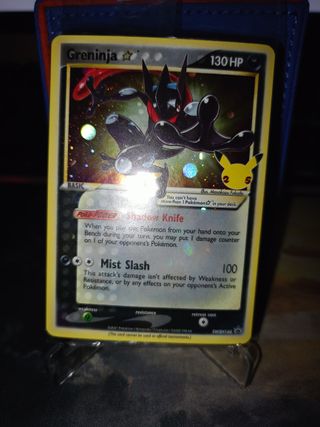 Carta Pokémon Greninja GX Sellada